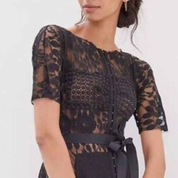 New Byron Lars Anthropologie Carissima Sheath Dress Size 2 - Picture 3 of 16